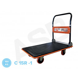 STOCKMAN CR-1 - Acier - Dossier rabattable, charge 150 kg