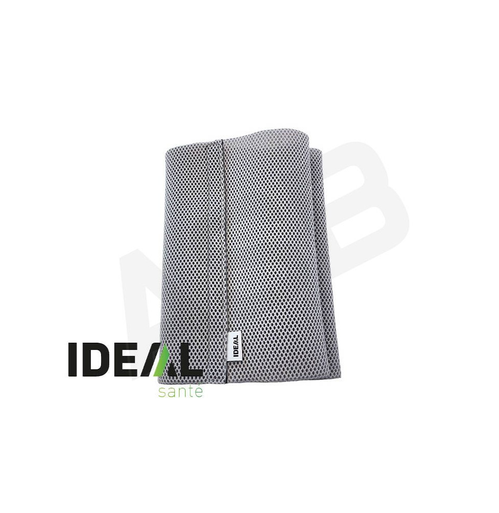 IDEAL AP30/40 PRO - Textile premium avec bande scratch en coloris gris