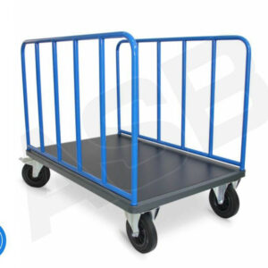 Chariot 2 Ridelles Tubulaires - Plusieurs formats disponibles, charge 300 kg