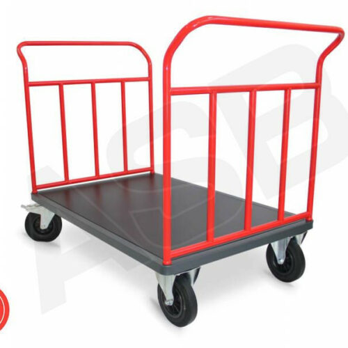 Chariot 2 Dossiers Tubulaires - Plusieurs formats disponibles, charge 500 kg