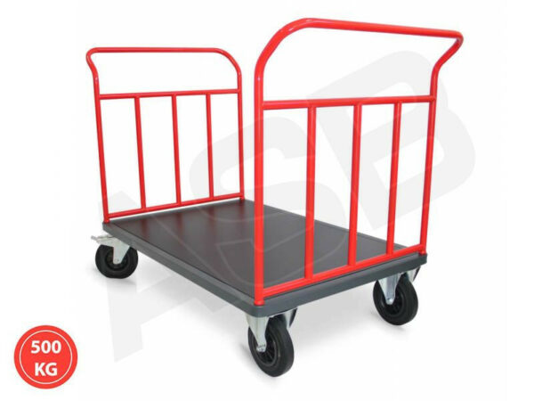 Chariot 2 Dossiers Tubulaires - Plusieurs formats disponibles, charge 500 kg