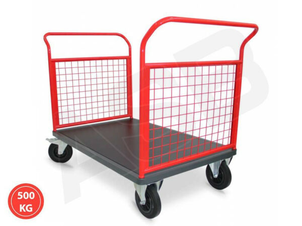 Chariot 2 Dossiers Grillagés - Plusieurs formats disponibles, charge 500 kg