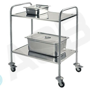 STOCKMAN SVT2 100 - 2 plateaux - Inox, charge 100 kg