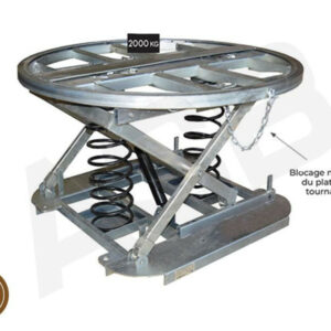 STOCKMAN SLT2 1100 - Manuelle - Ronde - Fixe, charge 2000 kg