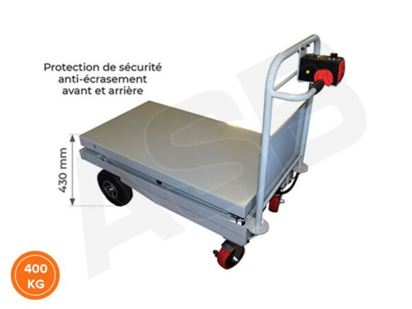 STOCKMAN TM40D - Électrique, charge 400 kg