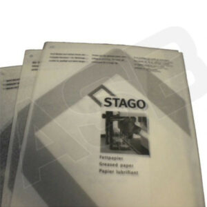 STAGO - Paquet de 10 feuilles papier lubrifiantes (A4)