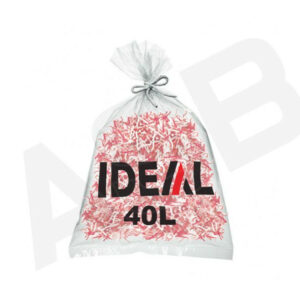 IDEAL - Lot de 100 sacs en plastique jetables