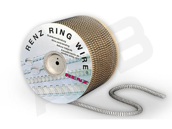 RENZ - Bobine anneaux métalliques 2:1 ou 3:1 Ring Wire